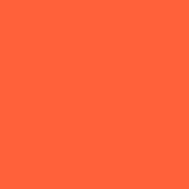 Plaque porte bloc en plastique format A4+ orange