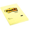Bloc de 100 feuilles post-it notes 102 x 152 mm coloris jaune