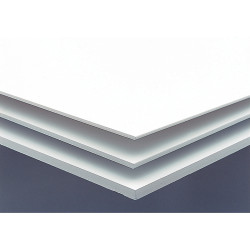 Paquet de 6 feuilles de carton mousse 3 mm d'épaisseur format 50 x 65