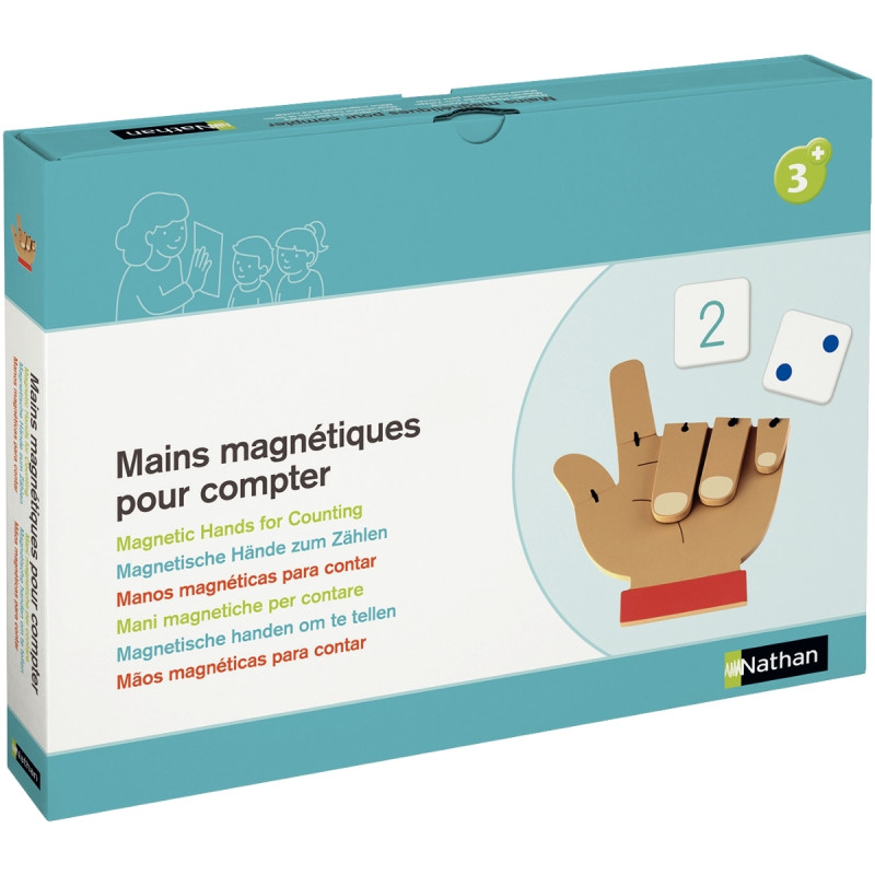 Mains magnétiques pour compter