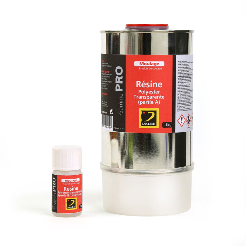 Résine polyester transparente - Résine polyester transparente 500g