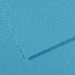 Paquet de 10 feuilles mi-teinte format 50x65cm turquoise