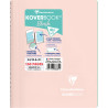 Cahier à reliure intégrale 160 pages KOVERBOOK BLUSH, format A5, quadr