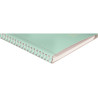 Cahier à reliure intégrale 160 pages KOVERBOOK BLUSH, format A5, quadr