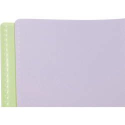 Cahier à reliure intégrale 160 pages KOVERBOOK BLUSH, format A5, quadr
