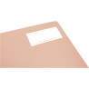 Cahier à reliure intégrale 160 pages KOVERBOOK BLUSH, format A5, quadr