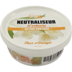 Boite gel destructeur d'odeurs fleur d'oranger