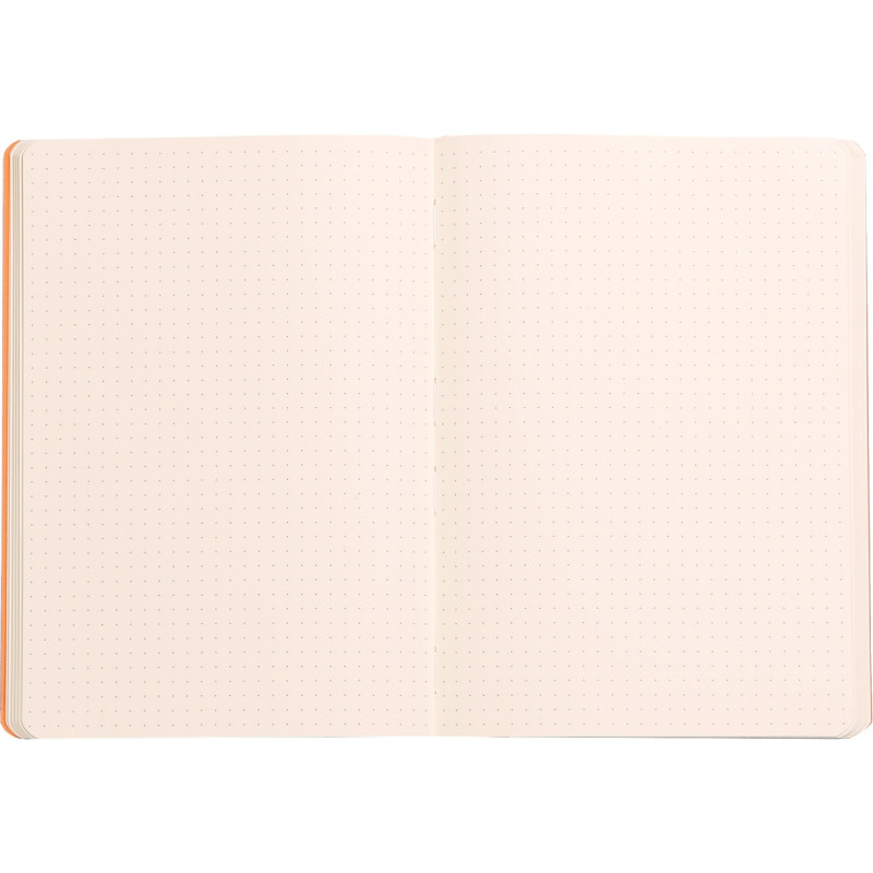 Carnet 160 pages RHODIARAMA format A5, dot (pointillés), couverture si