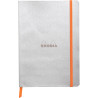 Carnet 160 pages RHODIARAMA format A5, ligné, couverture souple en sim