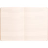 Carnet 160 pages RHODIARAMA format A5, ligné, couverture souple en sim