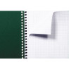 Cahier à reliure intégrale 120 pages FOREVER, format A5, quadrillé 5x5