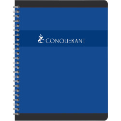Cahier à reliure intégrale 180 pages CONQUERANT, format 24x32 cm, quad