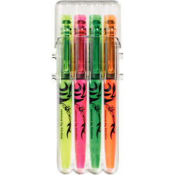 Blister de 4 surligneurs Frixion Light assortis