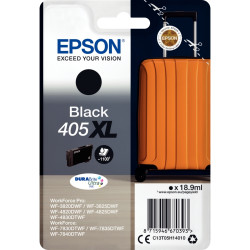 Epson VALISE / 405XL cartouche jet d'encre noire haute capacité authen