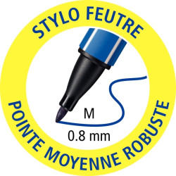 Feutre Pointmax bleu