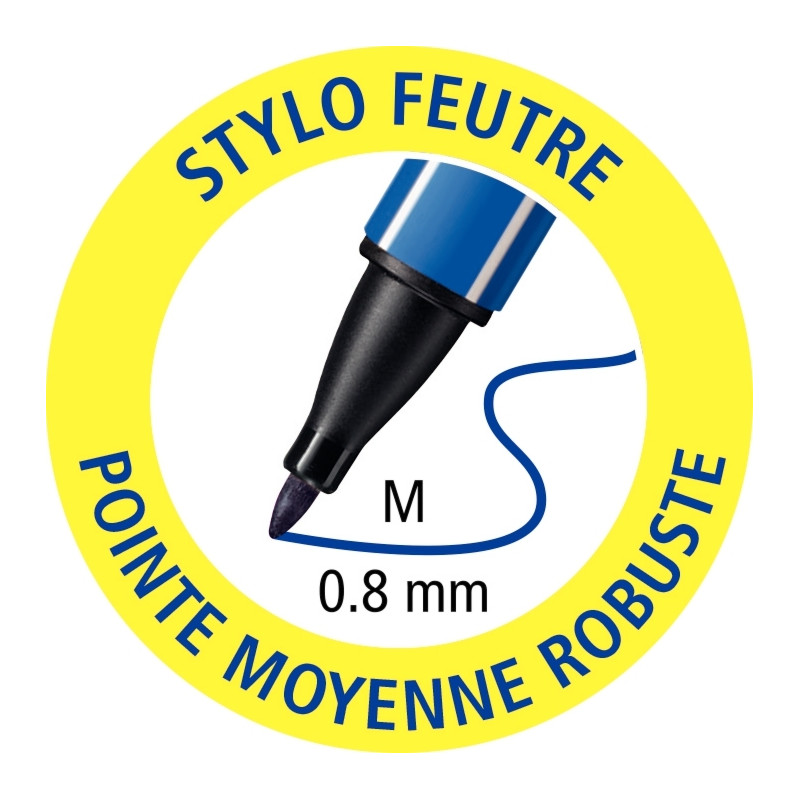 Feutre Pointmax bleu