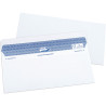 Boite de 100 enveloppes blanches 112x225mm 90g autocollante Secure