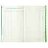 Piqûre échéancier de 72 pages format 32 x 19,5 cm