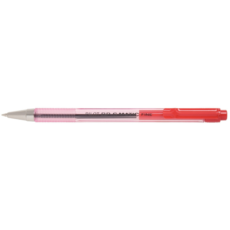 Stylo bille BPS Matic rétractable rouge