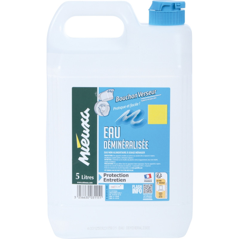Bidon 5L eau déminéralisée