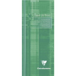Carnet de notes 32 pages, format 8,5 x 20 cm
