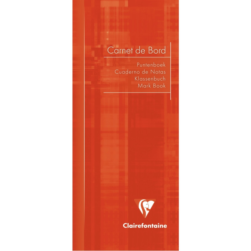 Carnet de notes 32 pages, format 8,5 x 20 cm