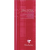 Carnet de notes 32 pages, format 8,5 x 20 cm