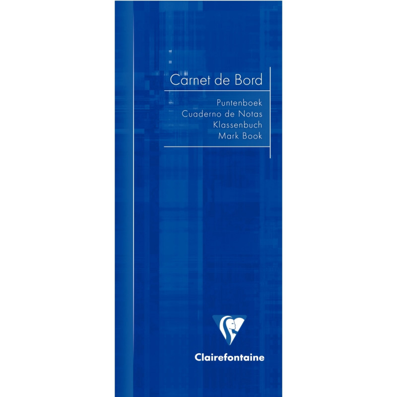Carnet de notes 32 pages, format 8,5 x 20 cm
