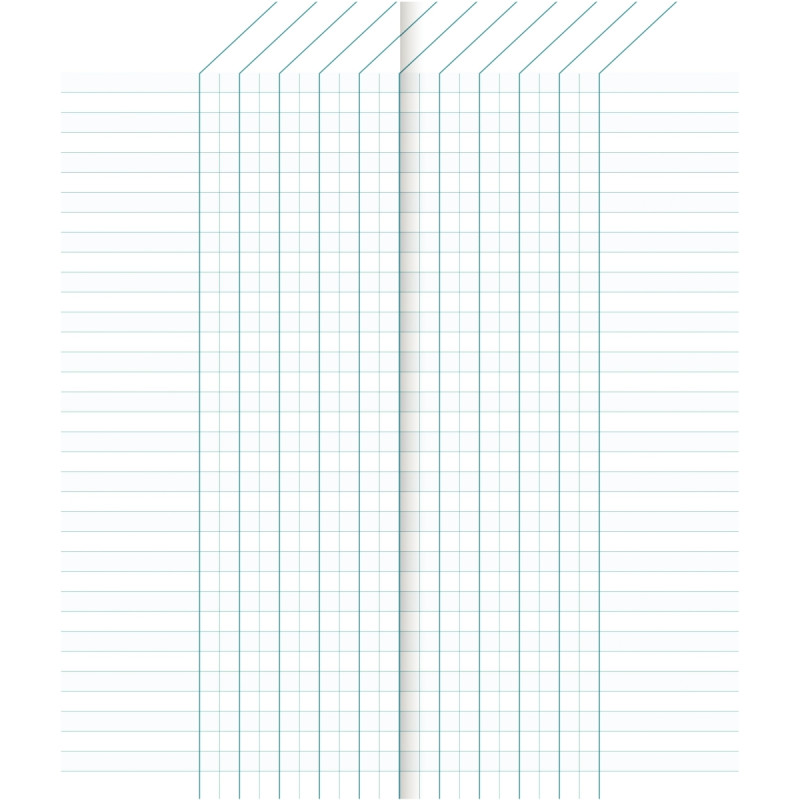 Carnet de notes 32 pages, format 8,5 x 20 cm