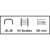 Agrafeuse pince Presto Jak 40 feuilles