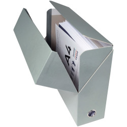 Boite de transfert IDERAMA, dos 9 cm, gris