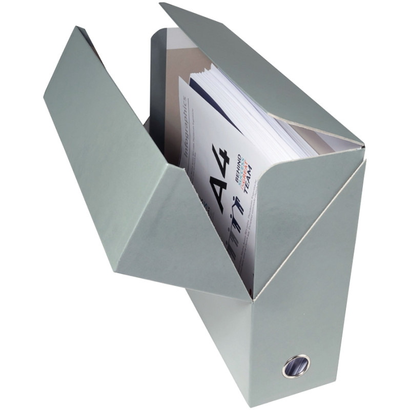 Boite de transfert IDERAMA, dos 9 cm, gris