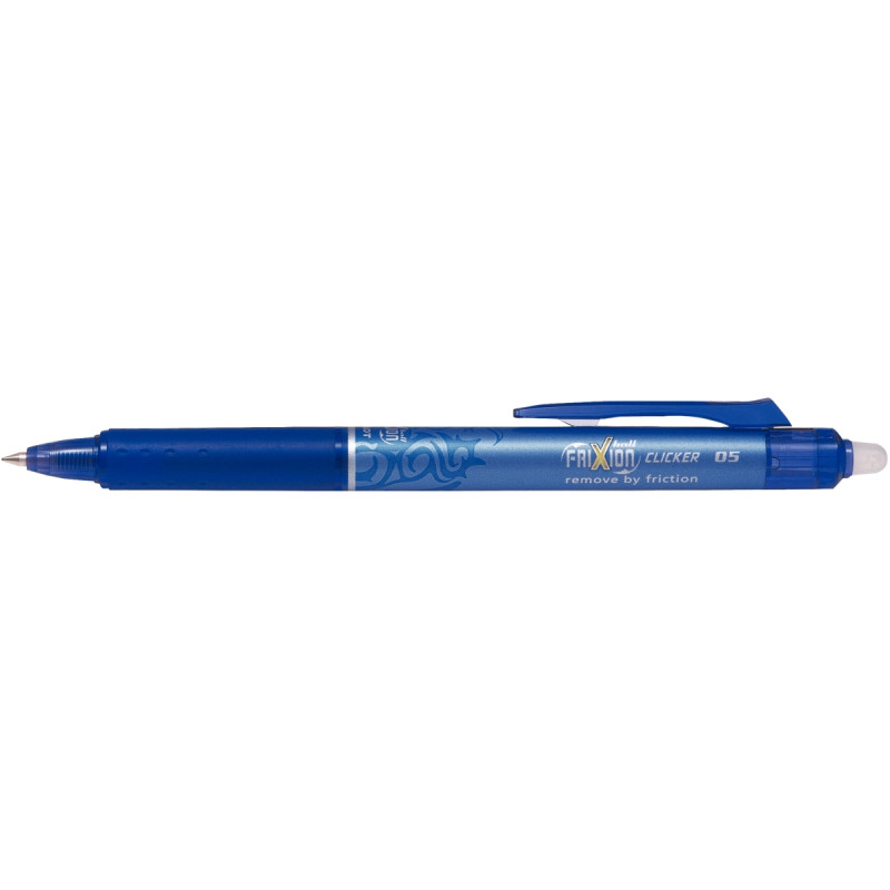 Roller Frixion Clicker pointe fine bleu