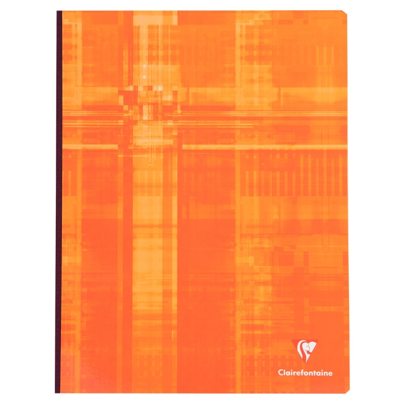 Brochure 192 pages CLAIREFONTAINE, format 24x32 cm, quadrillé 5x5, pap