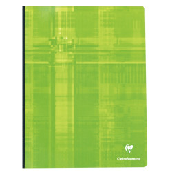 Brochure 192 pages CLAIREFONTAINE, format 24x32 cm, quadrillé 5x5, pap