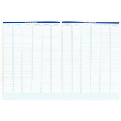 Cahier du professeur 100 pages, format 24x32 cm
