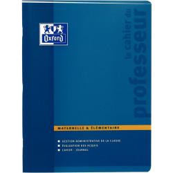 Cahier du professeur 100 pages, format 24x32 cm