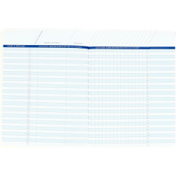 Cahier du professeur 100 pages, format 24x32 cm