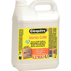 Bidon de 5Kg de vernis colle