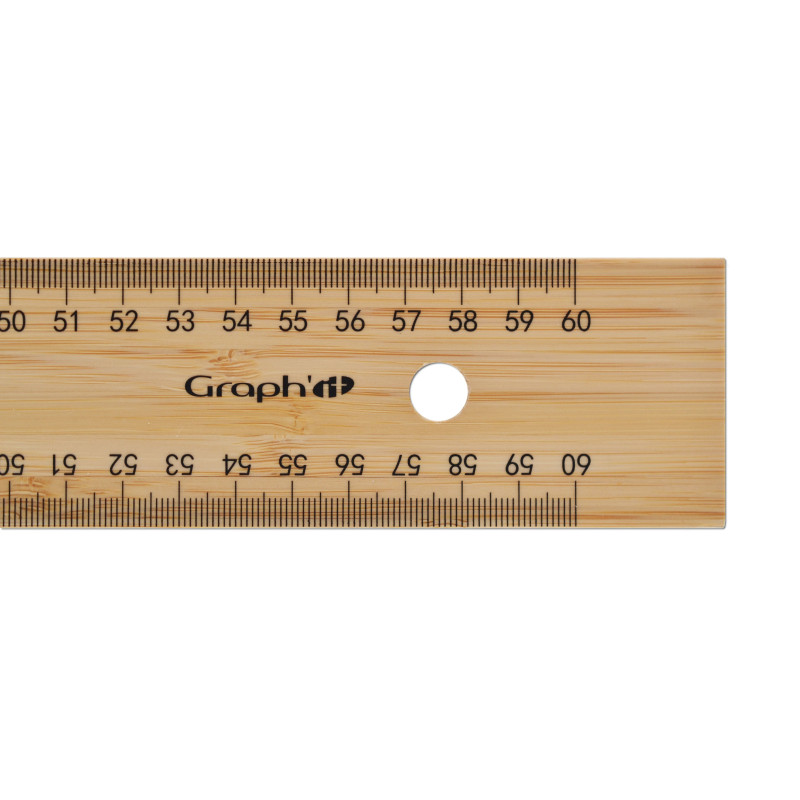 Té fixe 60 cm en bambou