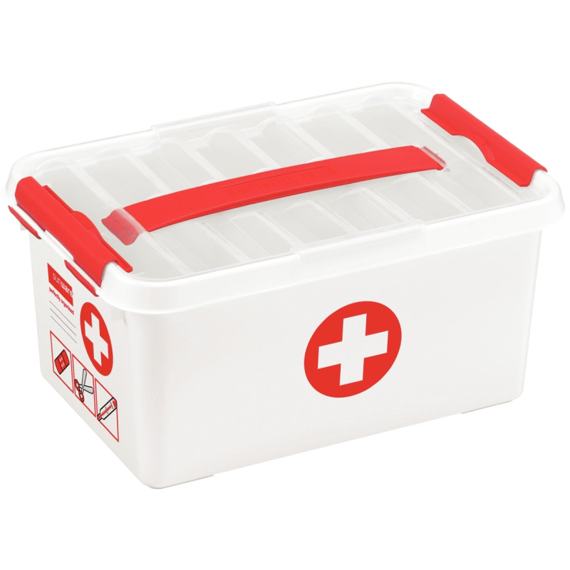 Boite de rangement à pharmacie 6L