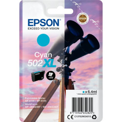 Epson JUMELLES / 502XL cartouche jet d'encre cyan haute capacité authe
