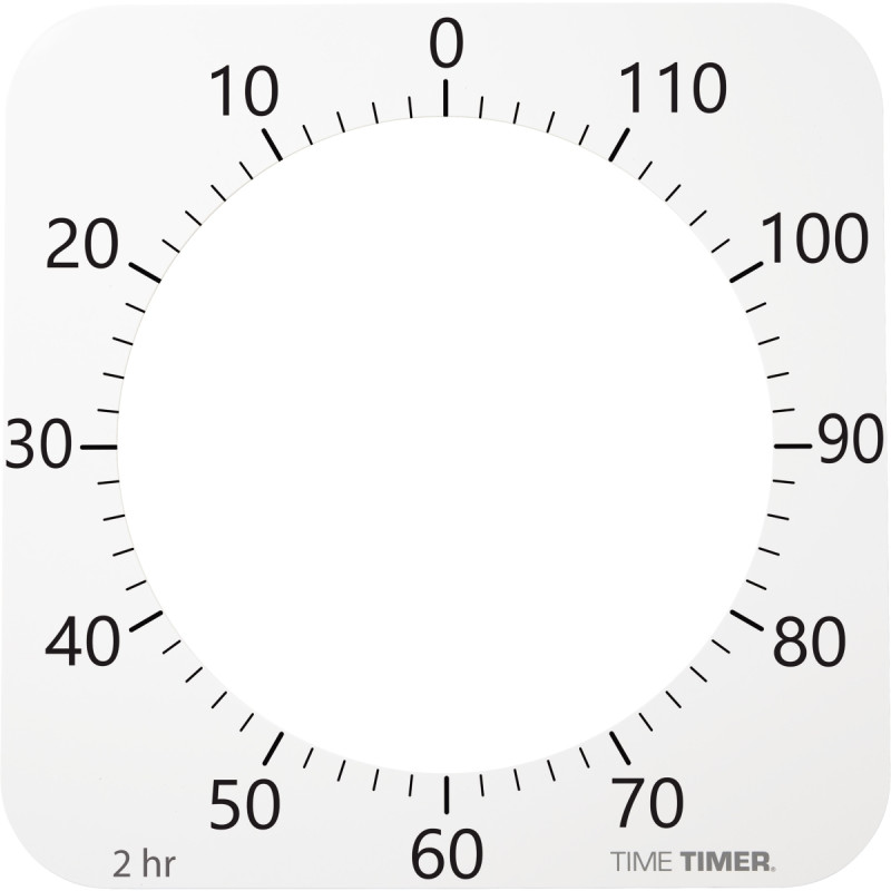 Minuteur time timer géant