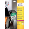 Paquet de 80 étiquettes ultra résistantes laser blanc 99,1x67,7mm