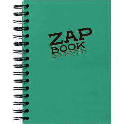 Cahier à reliure intégrale Zap Book, 160 pages unies, format A5