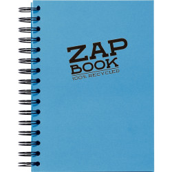Cahier à reliure intégrale Zap Book, 160 pages unies, format A5