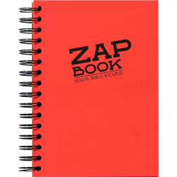 Cahier à reliure intégrale Zap Book, 160 pages unies, format A5