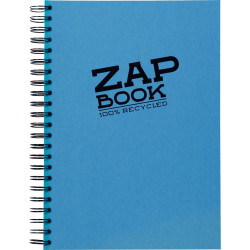 Cahier à reliure intégrale Zap Book, 160 pages unies, format A4