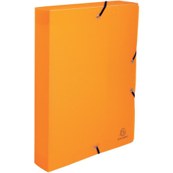 Boite de classement en polypropylène LINICOLOR dos 4 cm, coloris assor