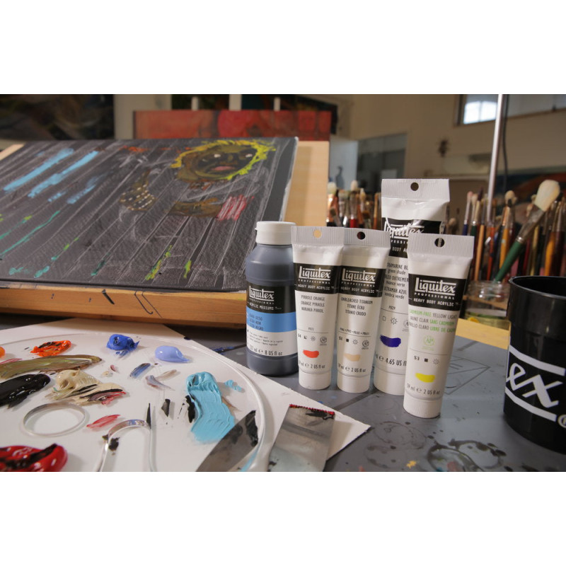 Peinture acrylique Heavy Body 59ml - 114 Magenta quinacridone Série 3